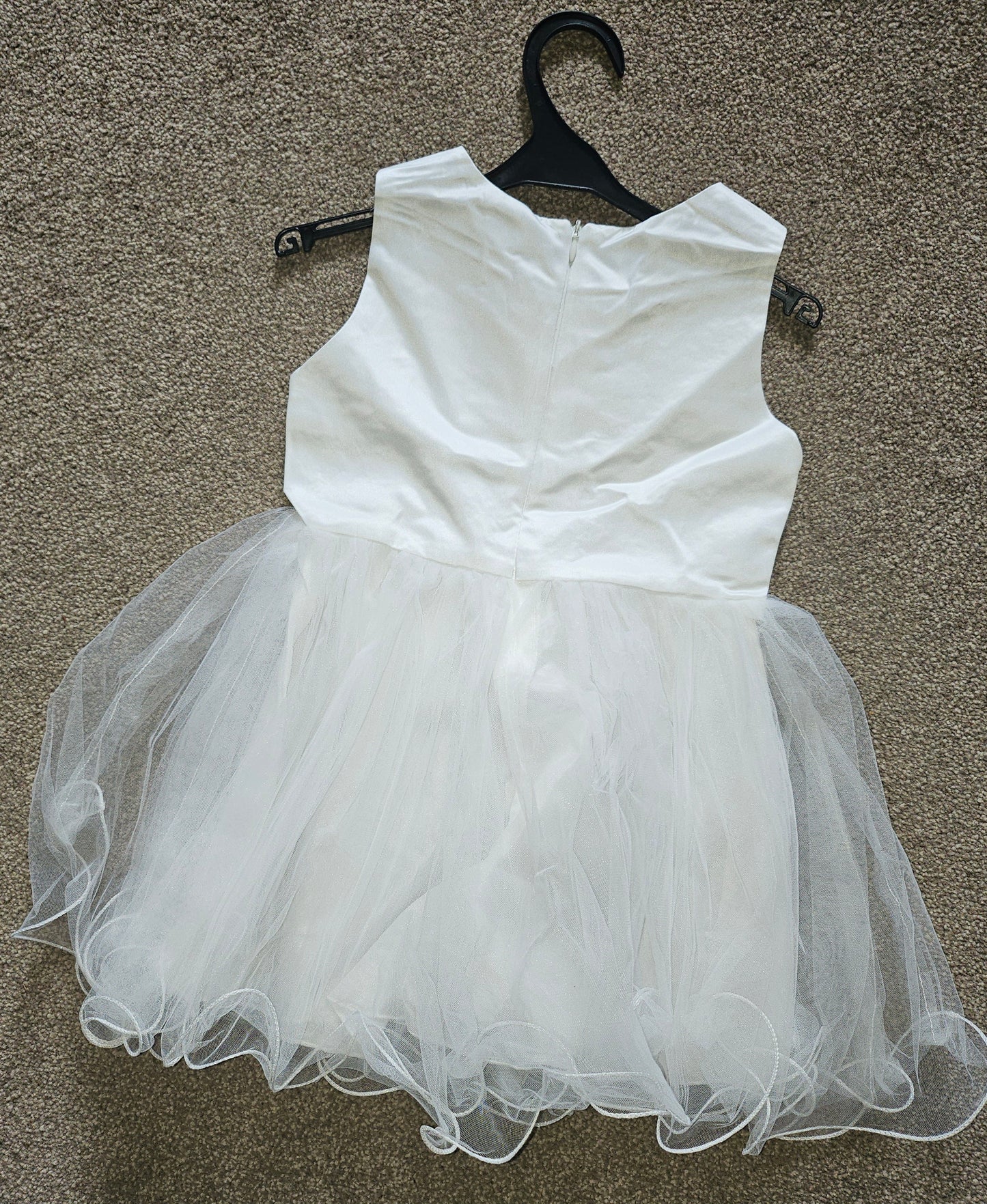 Girls white dress